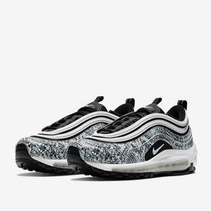 Nike Air Max 97 Black/White Python Women’s 8